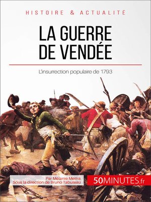 cover image of La guerre de Vendée